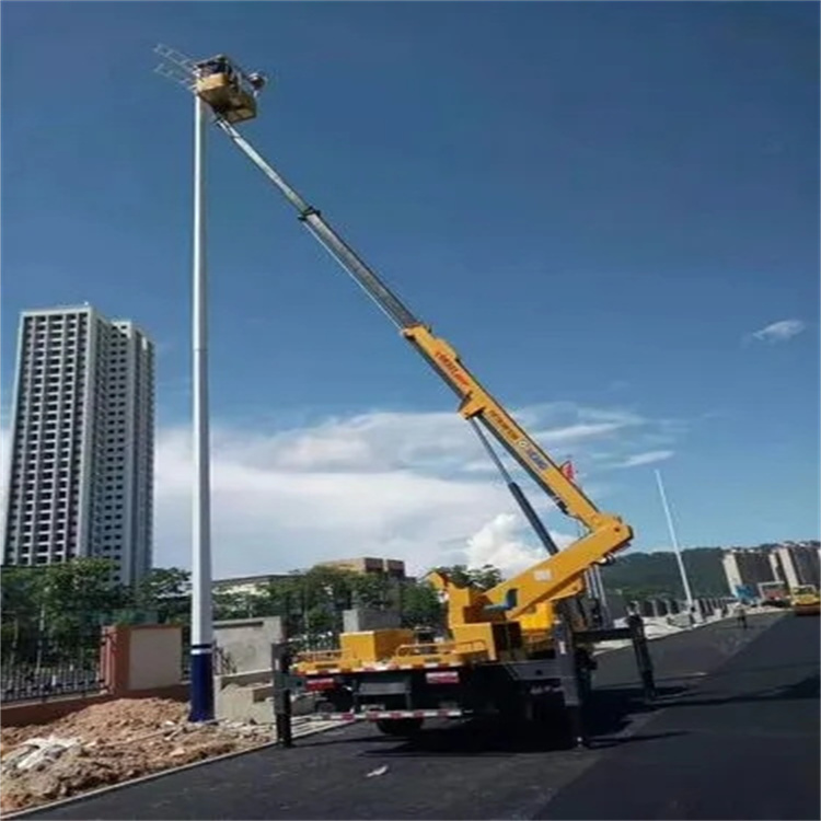 澄迈维修路灯的曲臂升降车出租