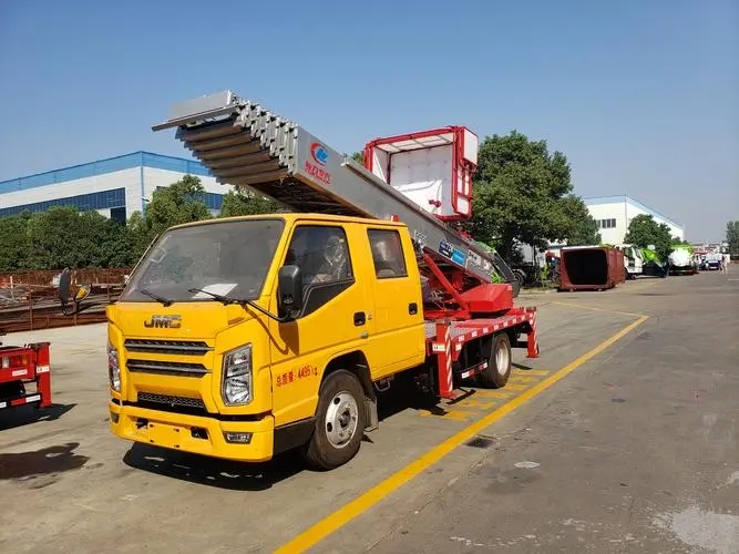 澄迈附近云梯车出租 砂石搬运