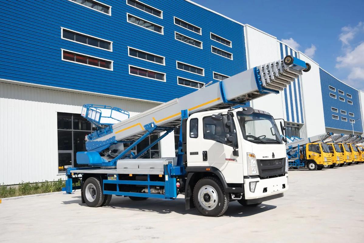 澄迈出租云梯车高空作业车 建筑垃圾搬运